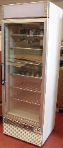 Vetrina congelatore espositiva porta a vetro